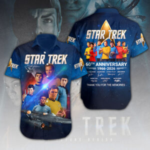 Star Trek Short Sleeve Button-Down Shirt – HOATT 10254.1