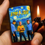 Star Trek: The Original Series 60th Anniversary Zippo Lighter Case (No Insert) - HOATT13277