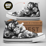 Star Wars High Top Canvas Shoes - TANTN 5903