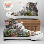 Star Wars High Top Canvas Shoes - TANTN 5966