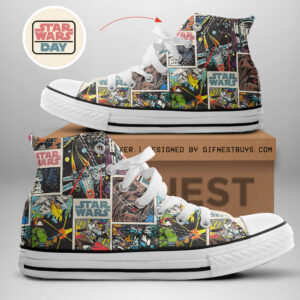 Star Wars High Top Canvas Shoes - TANTN 5966
