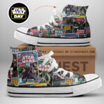Star Wars High Top Canvas Shoes - TANTN 5967