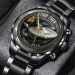 Star Trek Black Stainless Steel Watch - TANTN15694