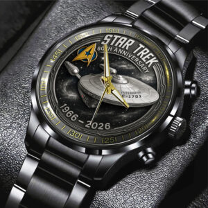 Star Trek Black Stainless Steel Watch - TANTN15694