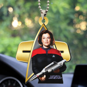 Star Trek: Voyager Custom shape 2-sided Acrylic Car Ornament - HOATT12551
