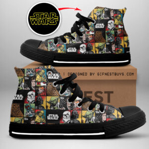 Star Wars High Top Canvas Shoes - GNE 449