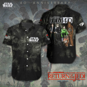 Star Wars Short Sleeve Button-Down Shirt - TANTN 1006