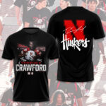 Nebraska Cornhuskers Football x Terence Crawford 3D Apparel - TMTHU1037