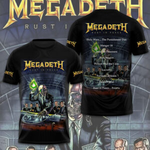 Megadeth 3D Apparel - TMTHU1169