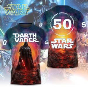Star Wars x Darth Vader 50th Anniversary 2027 3D Apparel - TMTHU684