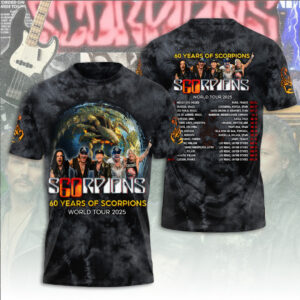 Scorpions Band 3D Apparel - TANTN 12033