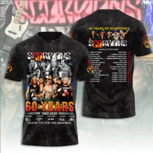 Scorpions Band 3D Apparel - TANTN 12035