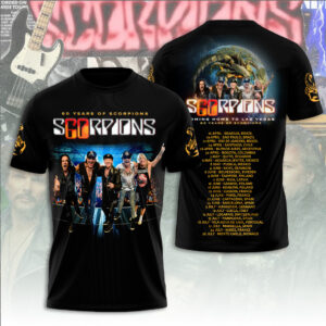 Scorpions Band 3D Apparel - TANTN 12217