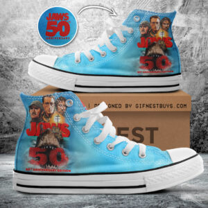 Jaws High Top Canvas Shoes - TANTN 12586