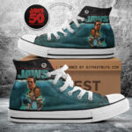 Jaws High Top Canvas Shoes - TANTN 12588