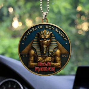 Iron Maiden Custom shape 2-sided Acrylic Car Ornament - TANTN 13512