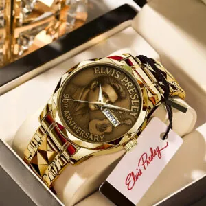 Elvis Presley Alloy Luxury Quartz Watch - TANTN 13717