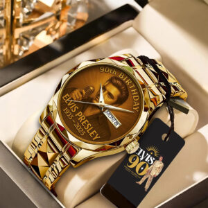 Elvis Presley Alloy Luxury Quartz Watch - TANTN 14026