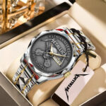 Metallica Alloy Luxury Quartz Watch - TANTN 14142