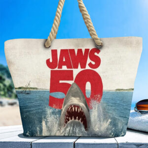 Jaws Hemp Rope Tote Bag - TANTN 14177