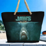 Jaws Hemp Rope Tote Bag - TANTN 14181