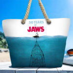 Jaws Hemp Rope Tote Bag - TANTN 14277