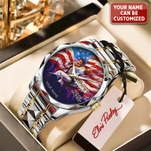 Personalized Elvis Presley Alloy Luxury Quartz Watch - TANTN 14312