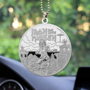 Iron Maiden Custom shape 2-sided Acrylic Car Ornament - TANTN 14342