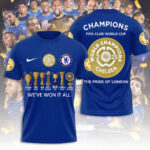 Chelsea FC 2025 Champions 3D Apparel - TANTN 14458