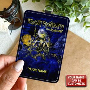 Personalized Iron Maiden ID Badge Holder - TANTN 14600