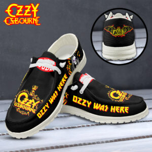 Ozzy Osbourne Custom Hey Dude Shoes - TANTN 14708