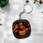 Hulk Hogan Custom Shape 2-sided Keychain - TANTN 15125