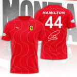 Scuderia Ferrari HP x Lewis Hamilton 2025 3D Apparel - TANTN15802