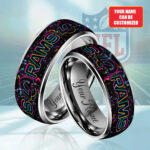 Personalized Los Angeles Rams Crucial Catch 2025 Custom Alloy Ring - TANTN15825