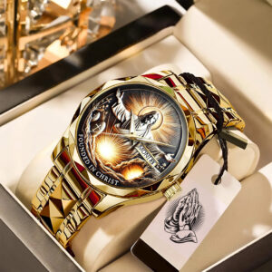 Founded In Christ Alloy Luxury Quartz Watch - TANTN15873