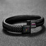 Houston Texans Crucial Catch 2025 Braided Leather Bracelet – TANTN15923