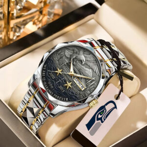 Seattle Seahawks 50th Anniversary 2026 Alloy Luxury Quartz Watch - TANTN16082