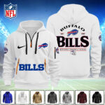 Buffalo Bills 2D Quarter Zip Hoodie - TANTN16105