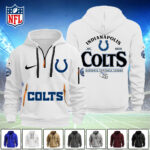 Indianapolis Colts 2D Quarter Zip Hoodie - TANTN16115