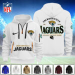Jacksonville Jaguars 2D Quarter Zip Hoodie - TANTN16116