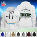 Los Angeles Chargers 2D Quarter Zip Hoodie - TANTN16119