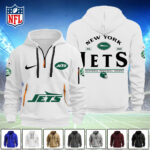 New York Jets 2D Quarter Zip Hoodie - TANTN16126