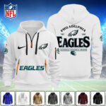 Philadelphia Eagles 2D Quarter Zip Hoodie - TANTN16127