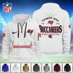 Tampa Bay Buccaneers 2D Quarter Zip Hoodie - TANTN16131