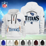 Tennessee Titans 2D Quarter Zip Hoodie - TANTN16132