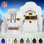 Washington Commanders 2D Quarter Zip Hoodie - TANTN16133