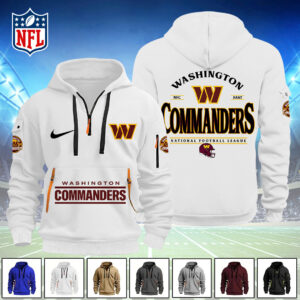 Washington Commanders 2D Quarter Zip Hoodie - TANTN16133