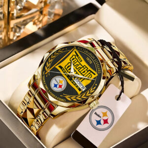 Pittsburgh Steelers The Terrible Towel 2025 Alloy Luxury Quartz Watch - TANTN16136