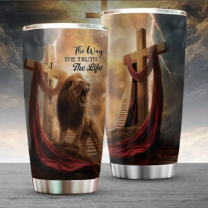The Lion's Roar In The Storm Tumbler Cup - TANTN16223