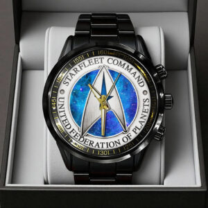 Star Trek Black Stainless Steel Watch - TANTN16275